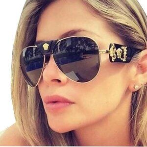 VERSACE  Aviator Sunglasses, New inbox